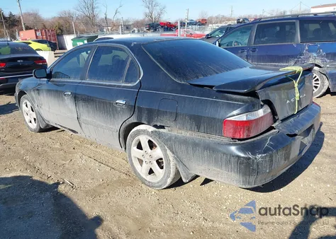2002 Acura Tl 3.2 Type S z USA, uszkodzony, nr VIN 19UUA56802A053885